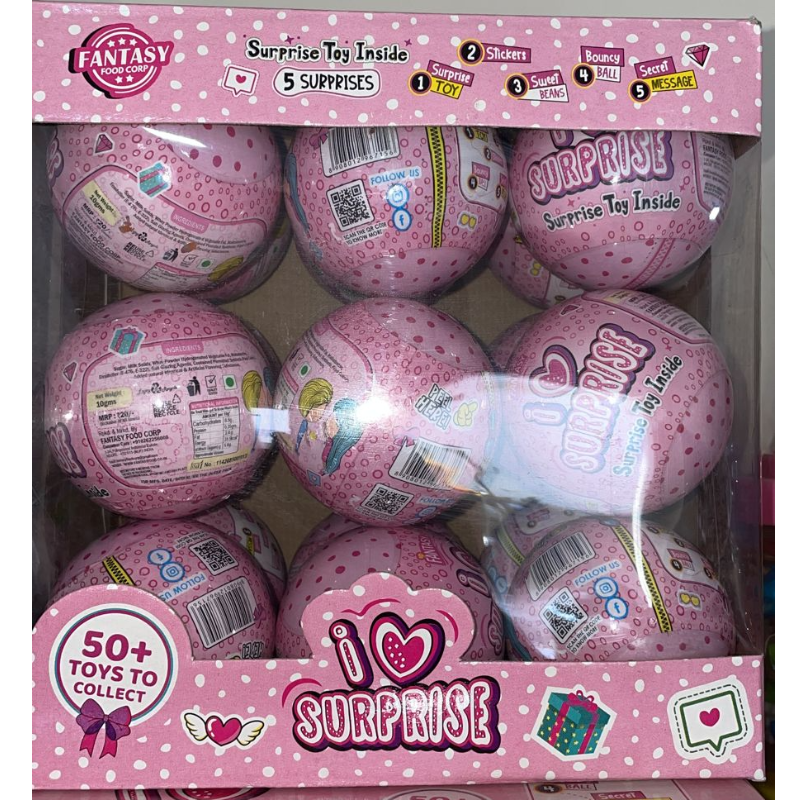 I love Surprise Ball 24pc 16.5/pc MRP480 Main Image